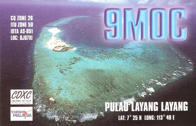 9m0c qsl card