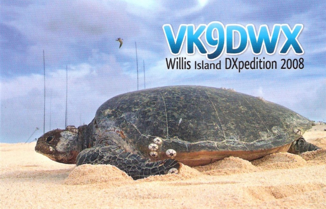 vk9dwx qsl card