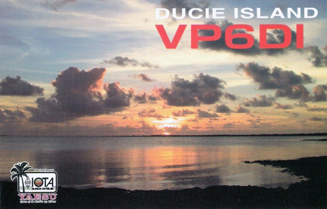 vp6di qsl card